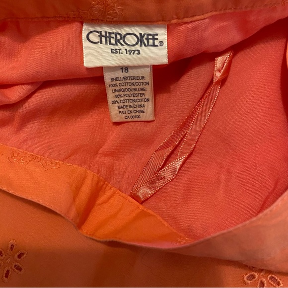 Vintage cotton flared skirt with liner - Picture 6 of 8